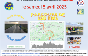 Audax des Cyclotouristes Saint-Mauriens