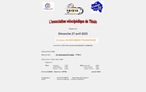 22èmes Randonnées Thiaisiennes