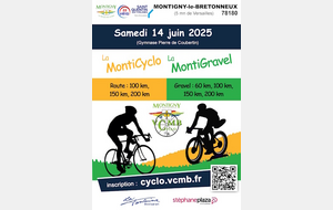 ROUTE LA MONTICYCLO MONTIGNY LE BRETONNEUX
