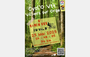 RALLYE VTT DU CYCLOVTT DE VILLIERS SUR ORGE