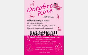 Marche nocturne PERIGNY SUR YERRES Octobre Rose