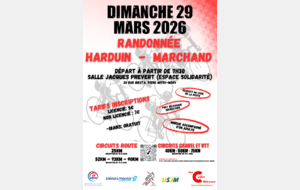 ROUTE VTT GRAVEL Randonnées Harduin Marchand