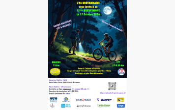 L'AS Brevannaise organise sa 15ème BREVA’NIGHT le 17 Octobre 2026