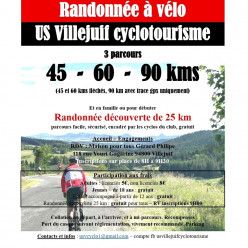 Randonnée à vélo US Villejuif